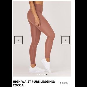 Glyder Pure Legging: Cocoa